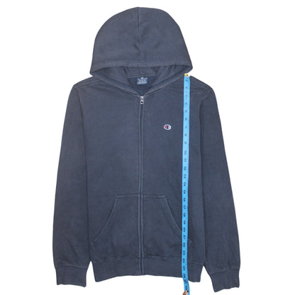 Mens UK Size M Champion Blue Full Zip Hoodie