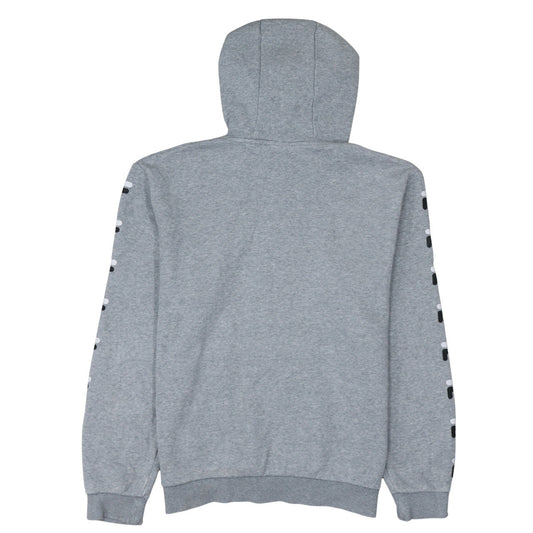 Mens UK Size M FILA Grey Pullover Hoodie
