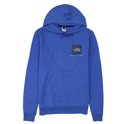 Mens UK Size S The North Face Blue Pullover Hoodie