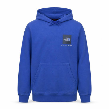 Mens UK Size S The North Face Blue Pullover Hoodie