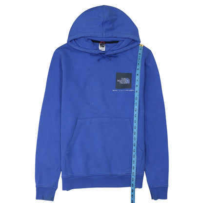 Mens UK Size S The North Face Blue Pullover Hoodie