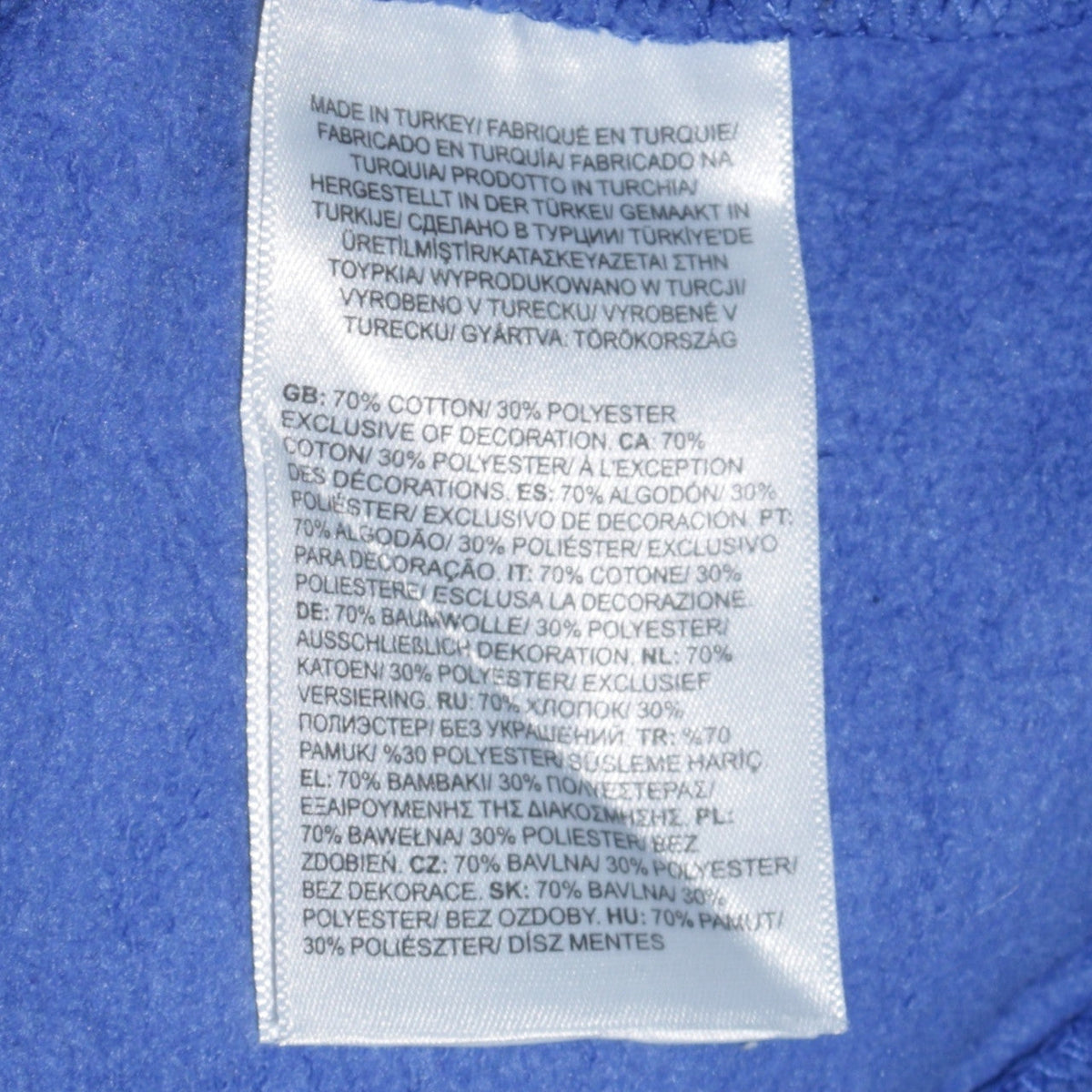 Mens UK Size S The North Face Blue Pullover Hoodie