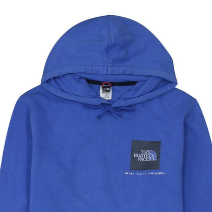 Mens UK Size S The North Face Blue Pullover Hoodie