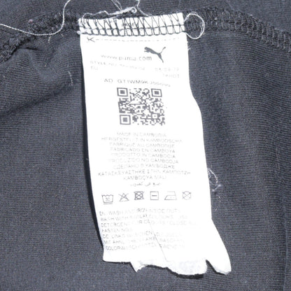 Mens UK Size M PUMA Black Pullover Hoodie