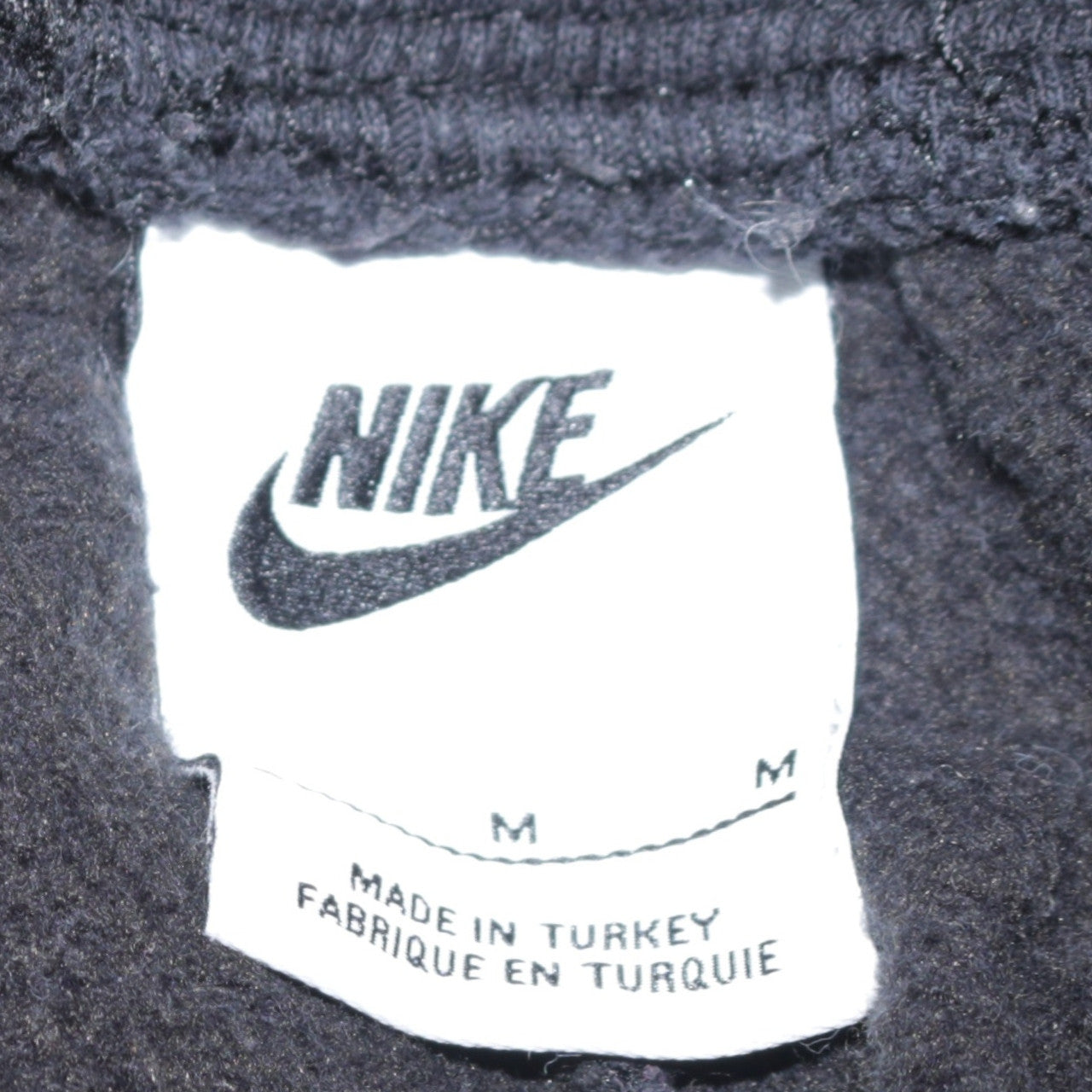Womens UK Size M Nike Regular Fit Sweatpants Black Trousers