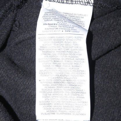 Womens UK Size M Nike Regular Fit Sweatpants Black Trousers