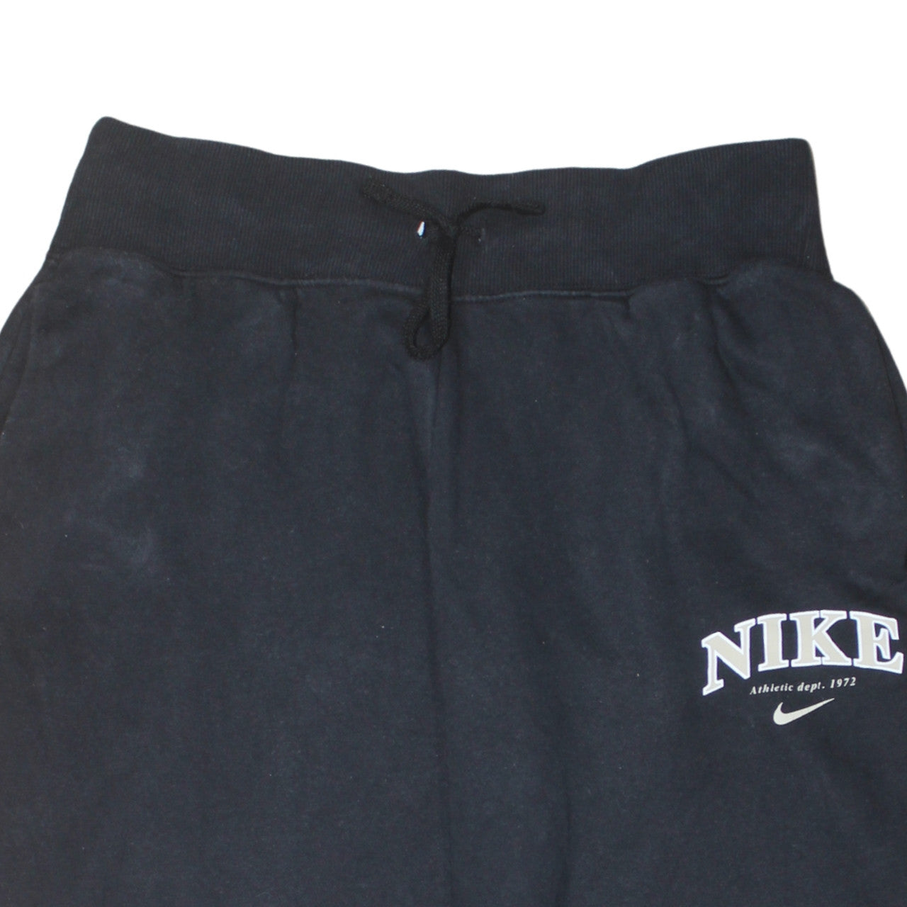 Womens UK Size M Nike Regular Fit Sweatpants Black Trousers