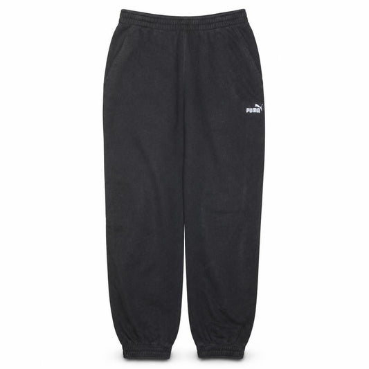Womens UK Size M PUMA Regular Fit Jogger Black Trousers