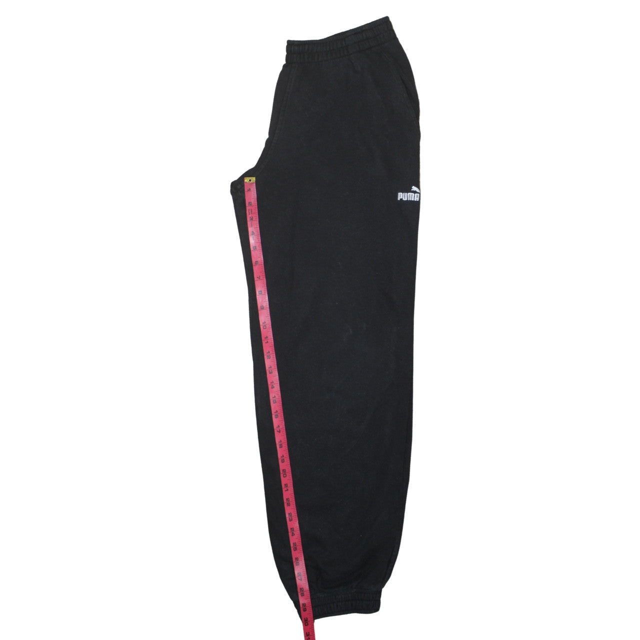 Womens UK Size M PUMA Regular Fit Jogger Black Trousers