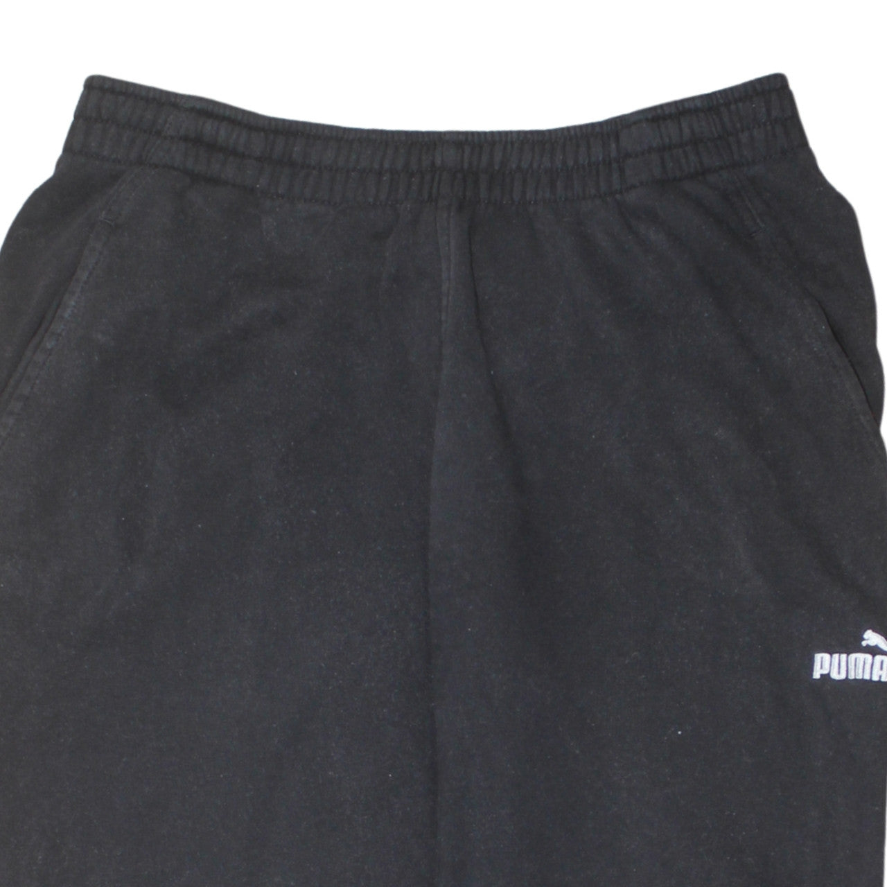 Womens UK Size M PUMA Regular Fit Jogger Black Trousers