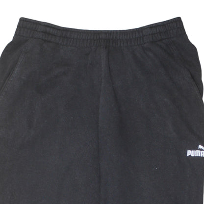 Womens UK Size M PUMA Regular Fit Jogger Black Trousers