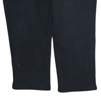 Adidas Womens Black Fleece Sweatpants Size 12 Regular Fit