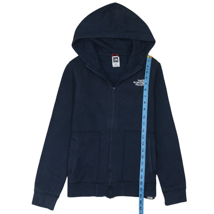 Boys UK Size 14-15 Years The North Face Blue Full Zip Hoodie