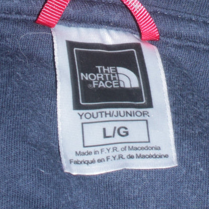 Boys UK Size 14-15 Years The North Face Blue Full Zip Hoodie