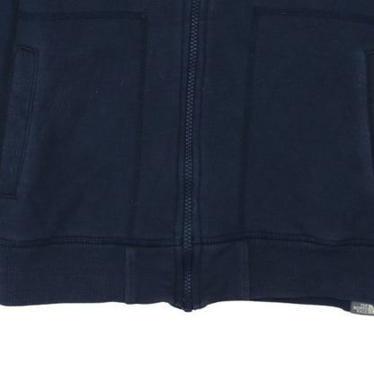 Boys UK Size 14-15 Years The North Face Blue Full Zip Hoodie