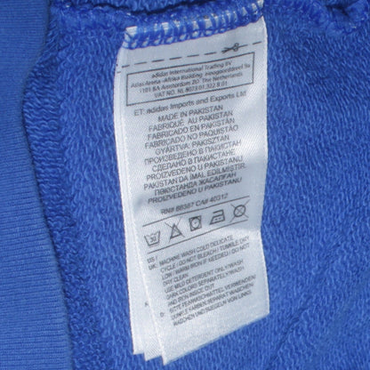 Mens UK Size S adidas Blue Pullover Sweatshirt