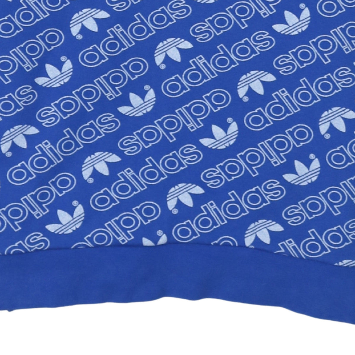 Mens UK Size S adidas Blue Pullover Sweatshirt