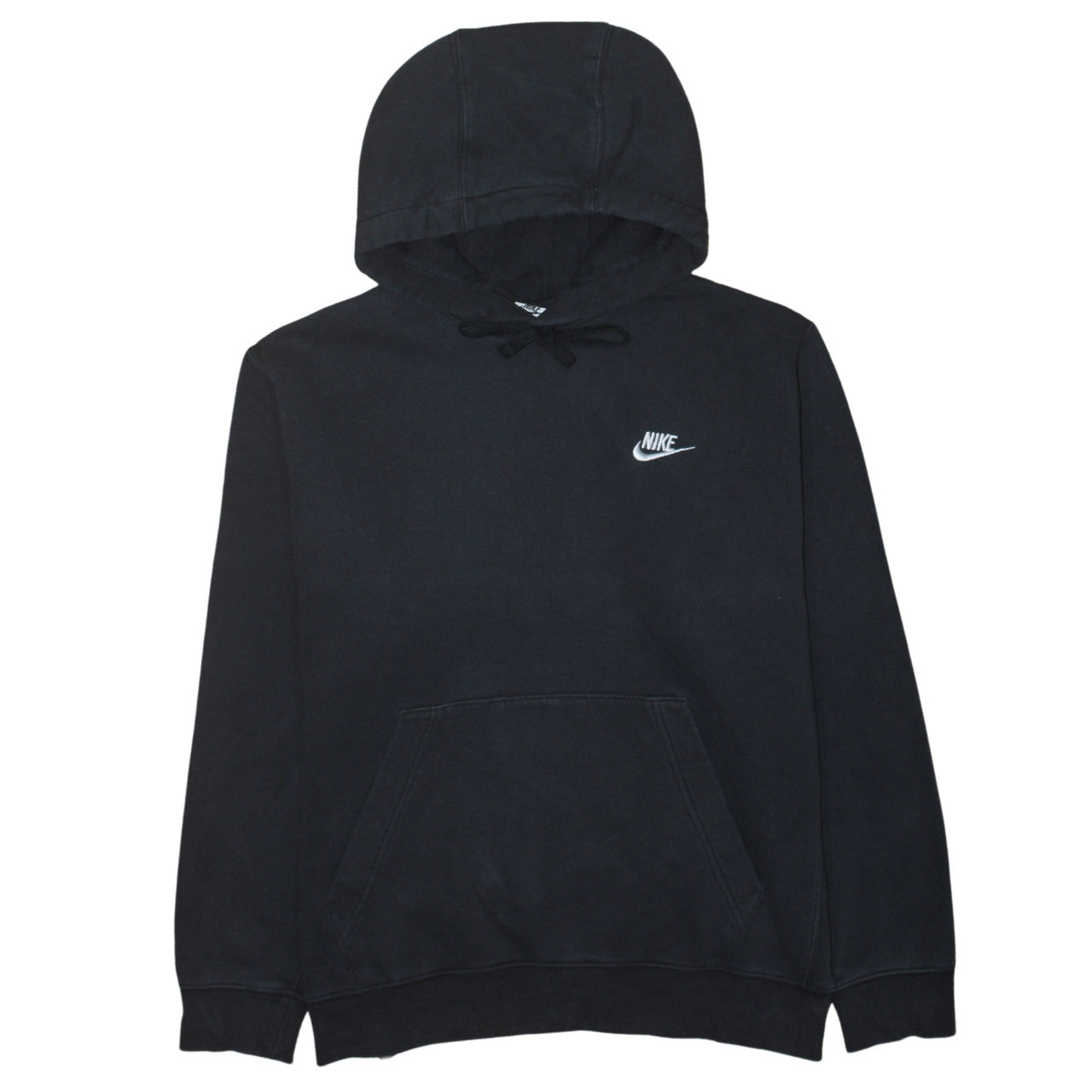 Mens UK Size M Nike Black Pullover Hoodie