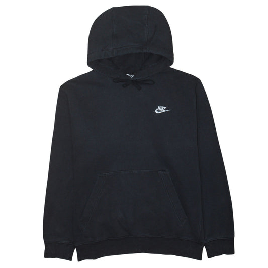 Mens UK Size M Nike Black Pullover Hoodie
