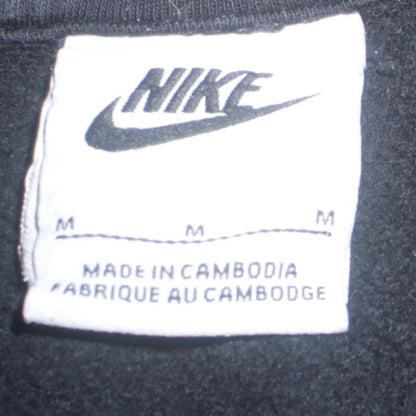 Mens UK Size M Nike Black Pullover Hoodie