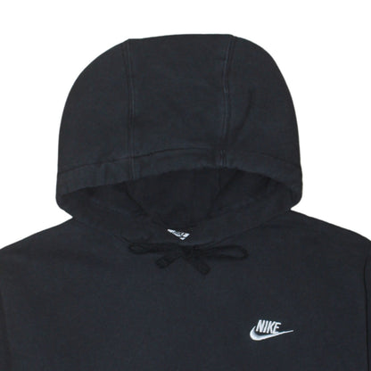Mens UK Size M Nike Black Pullover Hoodie