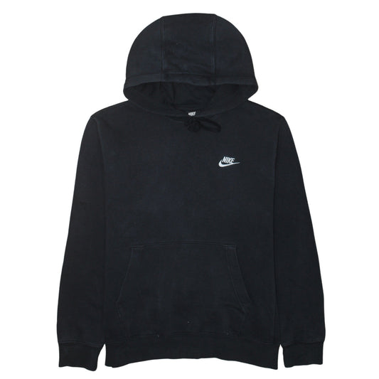 Mens UK Size M Nike Black Pullover Hoodie