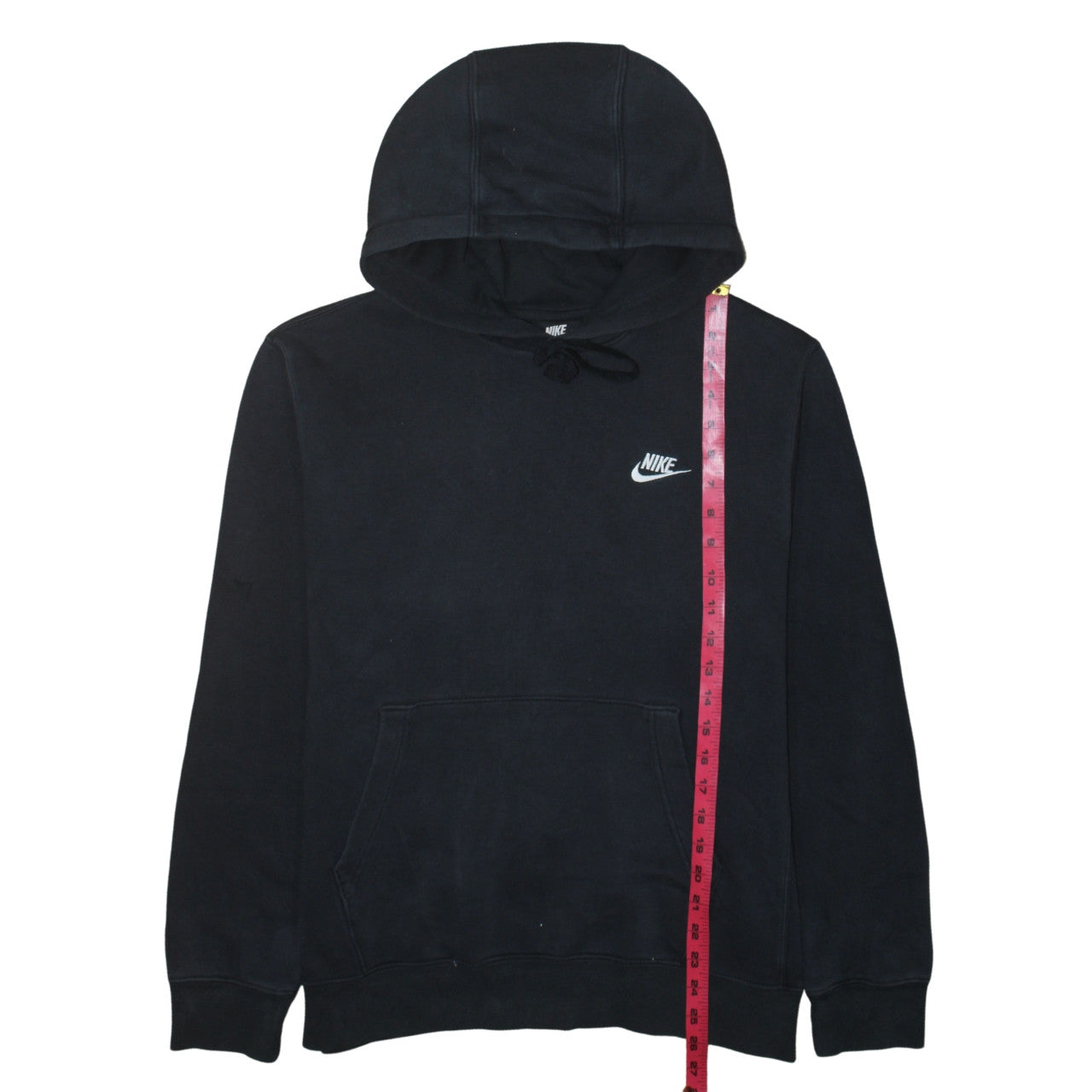 Mens UK Size M Nike Black Pullover Hoodie