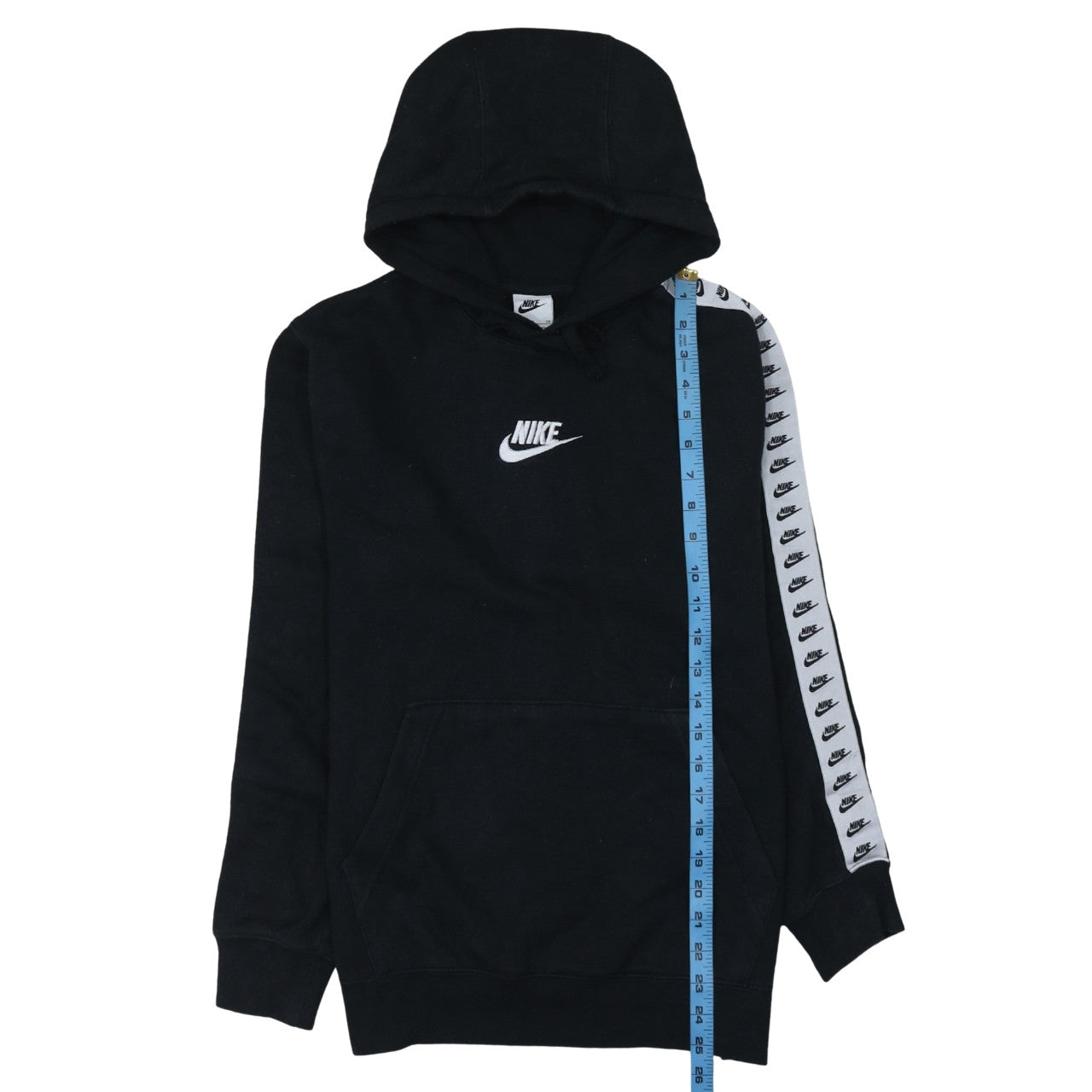 Mens UK Size S Nike Black Pullover Hoodie