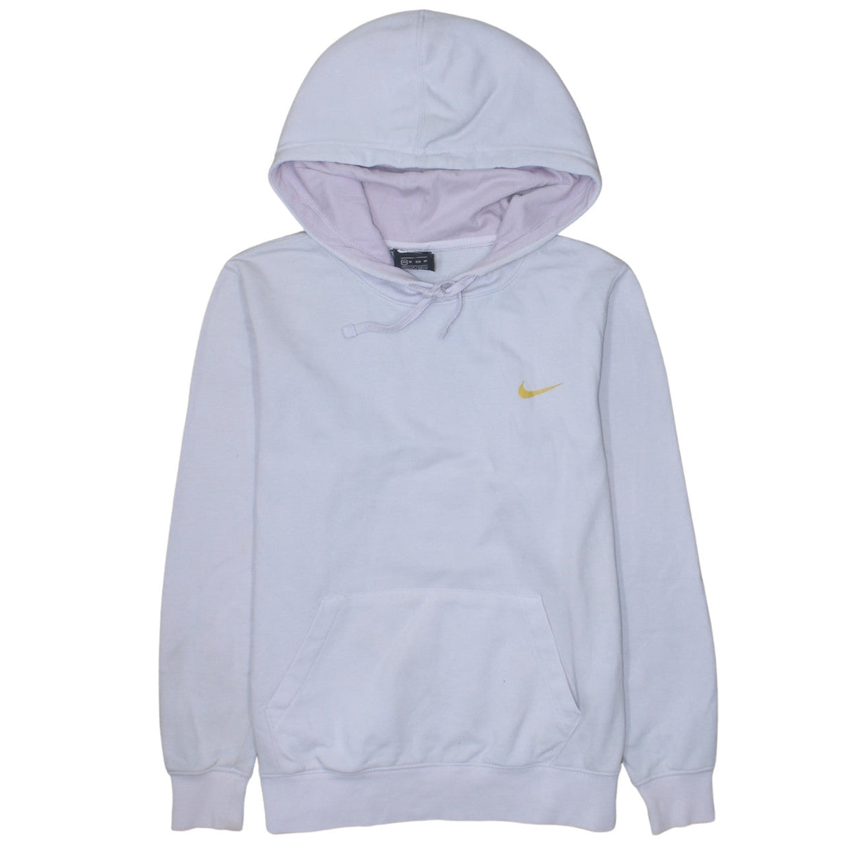 Womens UK Size XS Nike White Pullover Hoodie
