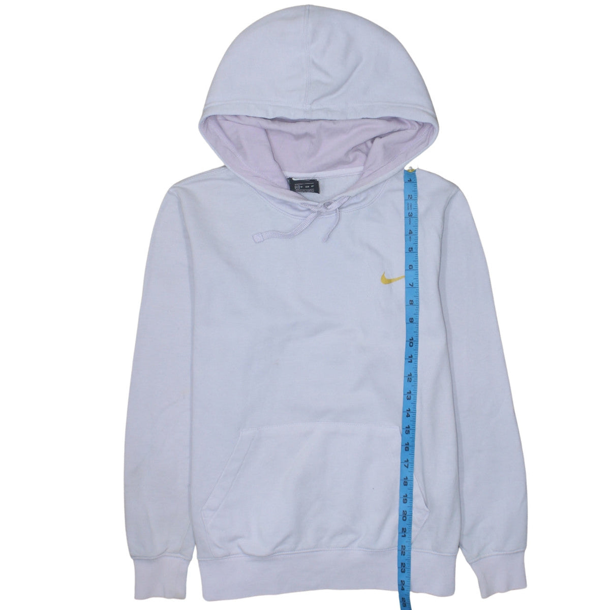Womens UK Size XS Nike White Pullover Hoodie
