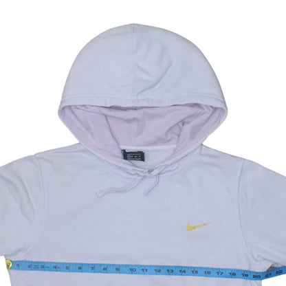 Womens UK Size XS Nike White Pullover Hoodie