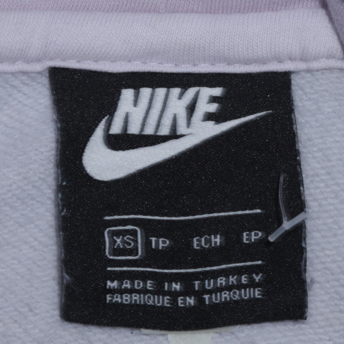Womens UK Size XS Nike White Pullover Hoodie