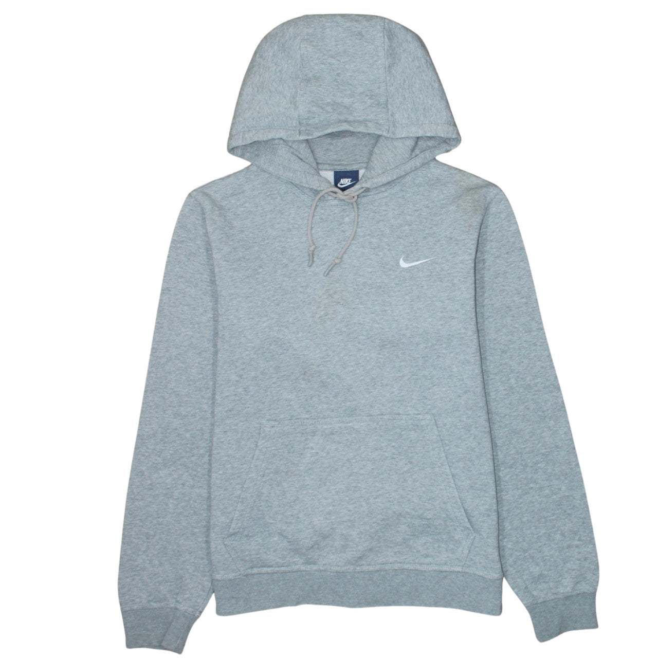 Mens UK Size M Nike Grey Pullover Hoodie