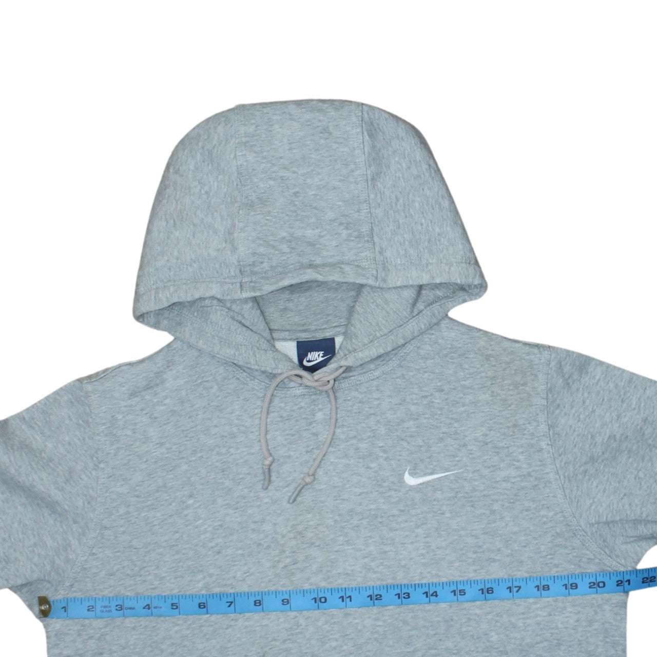 Mens UK Size M Nike Grey Pullover Hoodie