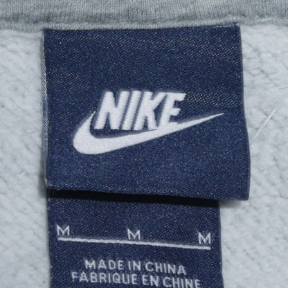 Mens UK Size M Nike Grey Pullover Hoodie