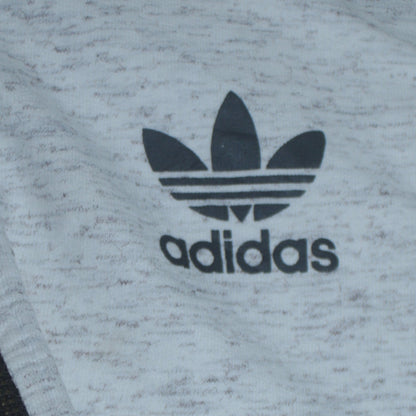 Womens UK Size 8 adidas Grey Full Zip Hoodie