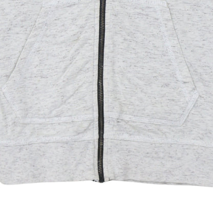 Womens UK Size 8 adidas Grey Full Zip Hoodie