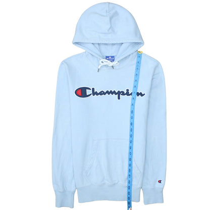 Mens UK Size XS Champion Blue Pullover Hoodie