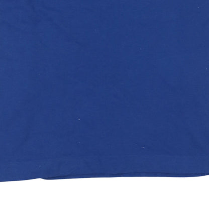 Lacoste Men's Blue Cotton Polo Shirt Size S Short Sleeve
