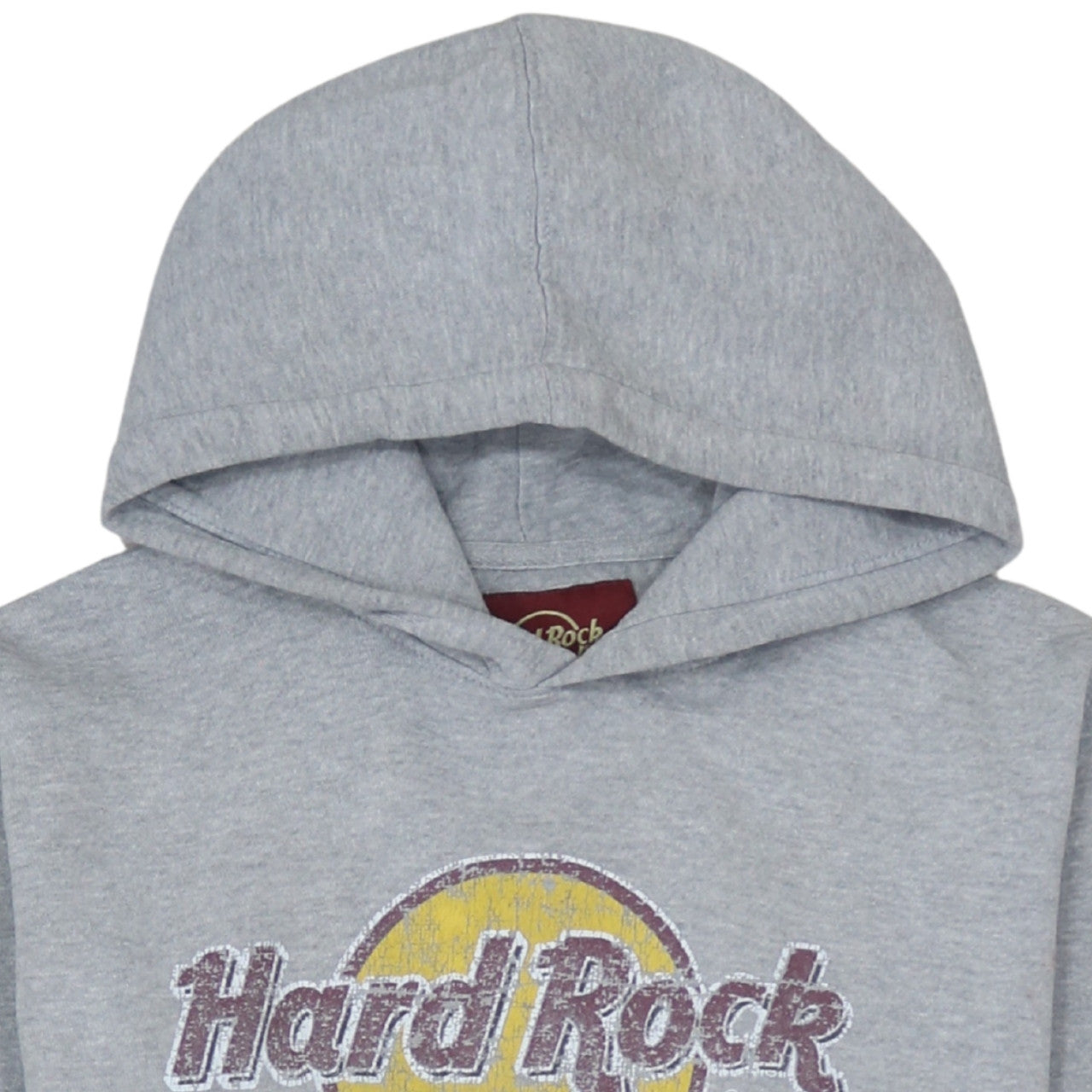 Mens UK Size M Hard Rock Cafe Grey Pullover Hoodie