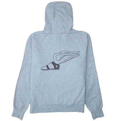 Womens UK Size L Nike Grey Pullover Hoodie