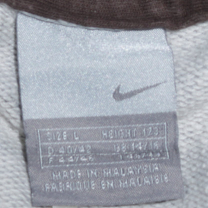 Womens UK Size L Nike Grey Pullover Hoodie