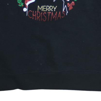 Womens UK Size M Disney Black Pullover Sweatshirt