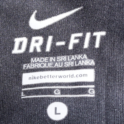 Womens UK Size L Nike Black Full Zip Sweatshirt