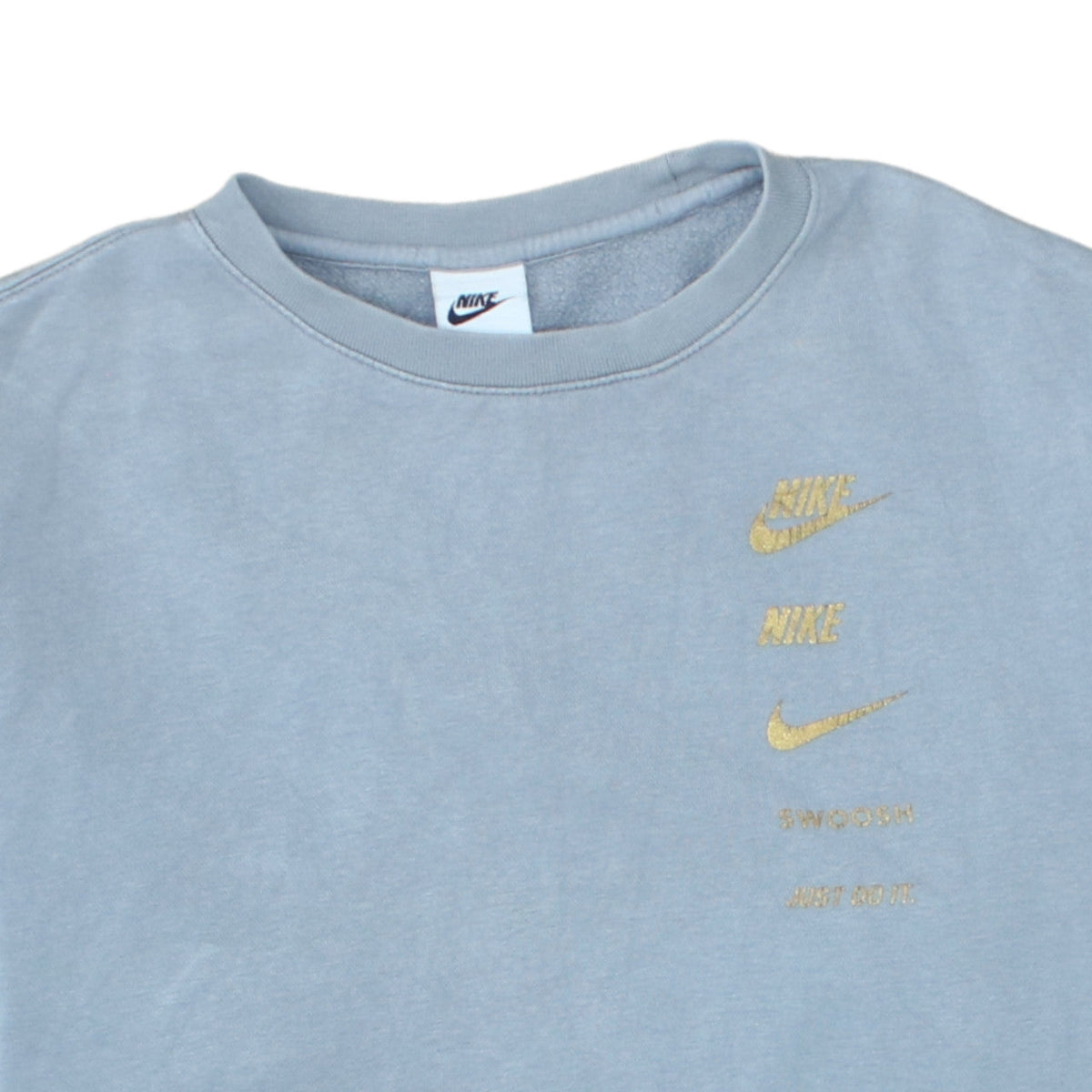 Mens UK Size S Nike Grey Pullover Sweatshirt