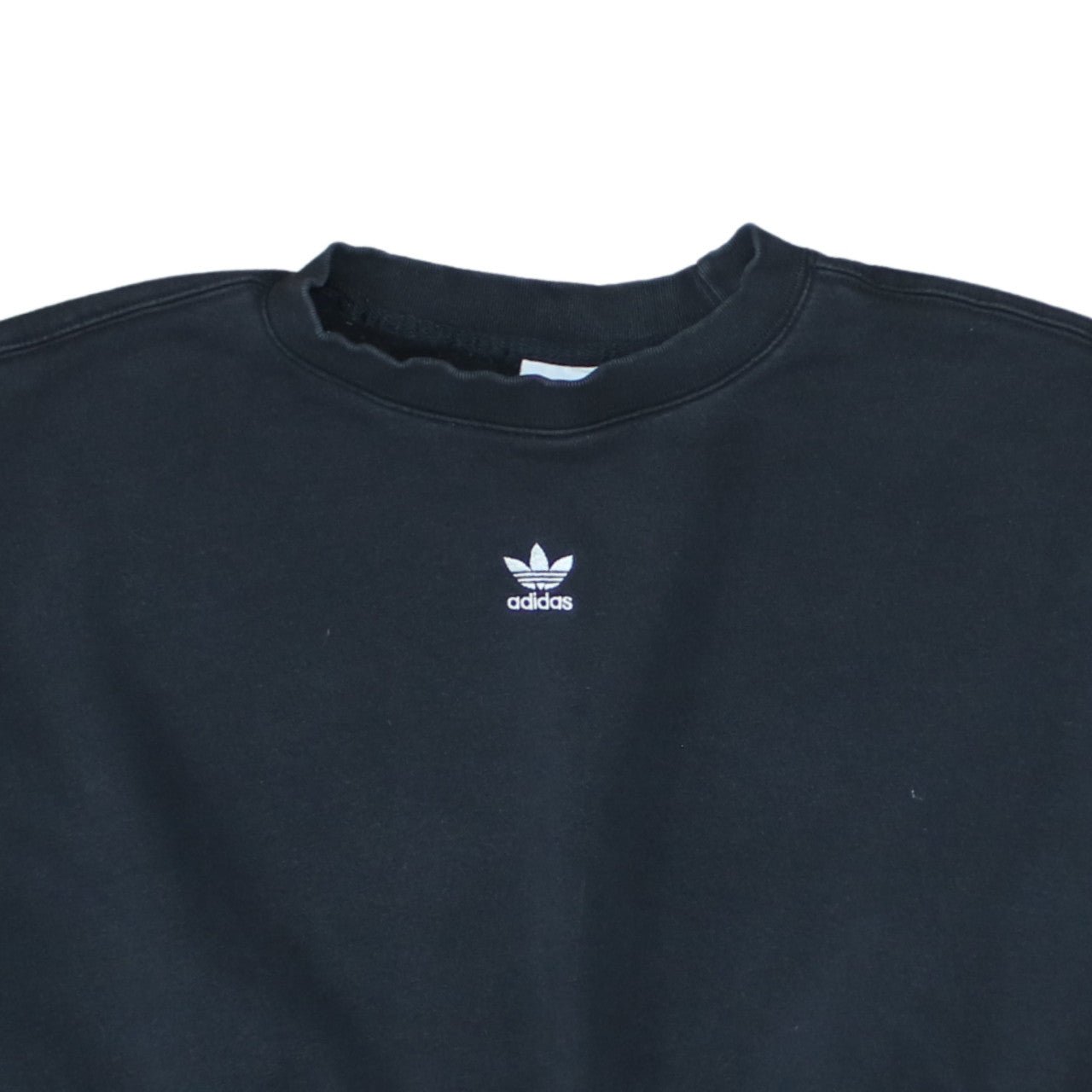 Womens UK Size 8 adidas Black Pullover Sweatshirt