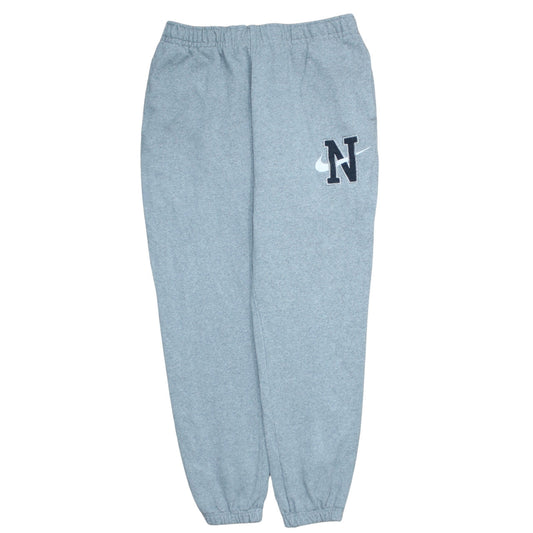 Womens UK Size L Nike Relaxed Fit Sweatpants Grey Trousers