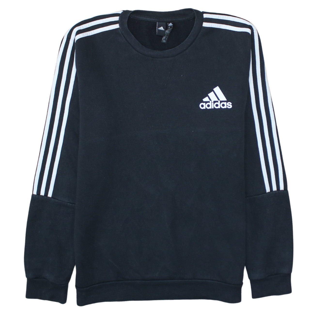 Mens UK Size L adidas Black Pullover Sweatshirt
