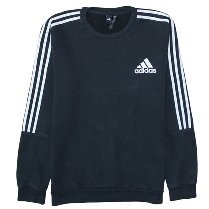 Mens UK Size L adidas Black Pullover Sweatshirt