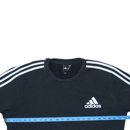 Mens UK Size L adidas Black Pullover Sweatshirt